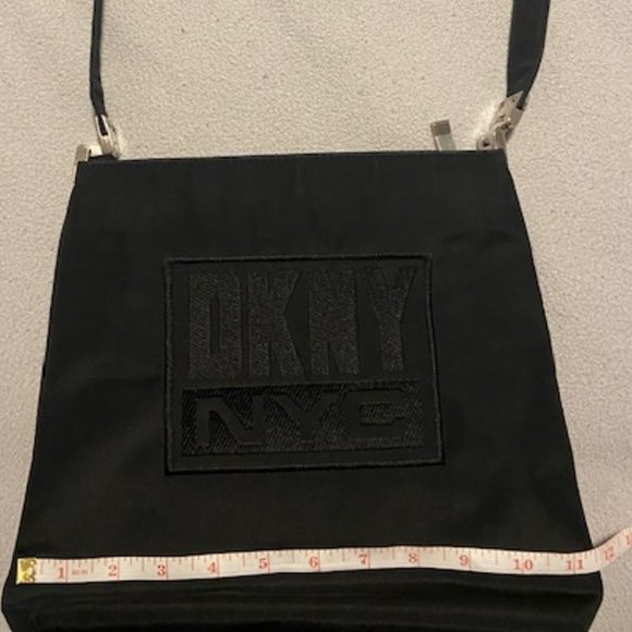 DKNY Black Nylon Crossbody Purse - Picture 5 of 8